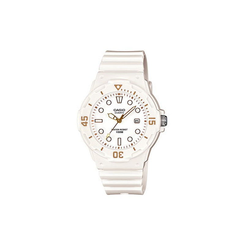 Reloj De Pulsera Casio Youth Lrw-200h-7e2 Relojesymas Blanco