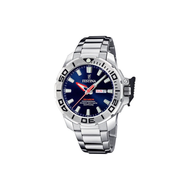 Reloj Festina F20665.1 Hombre The Originals  Relojesymas Plateado Azul