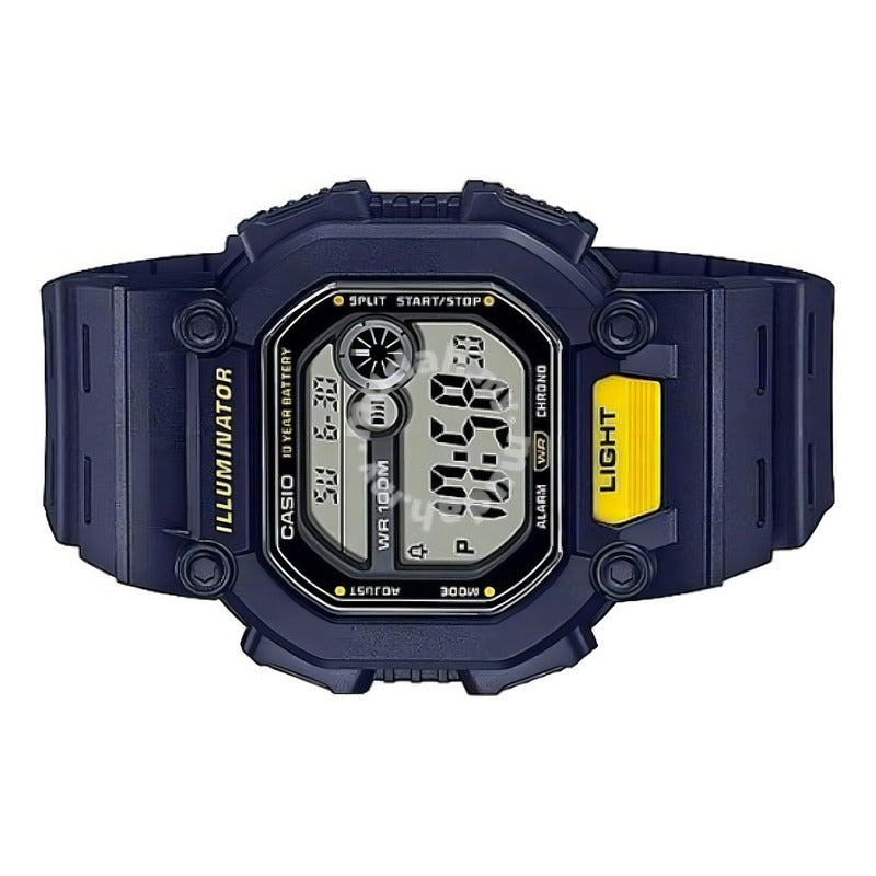 Reloj Casio Original W-737h Colores Surtidos Relojesymass Azul 2a