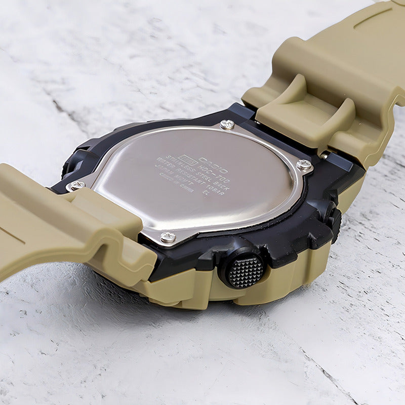 Reloj Casio Hdc-700-3a3vcf 100% Original Y Negro