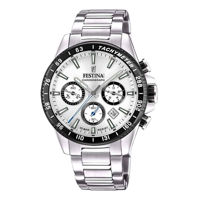 Reloj Festina Timeless Chronograph Para Hombre F20560/1 Ss
