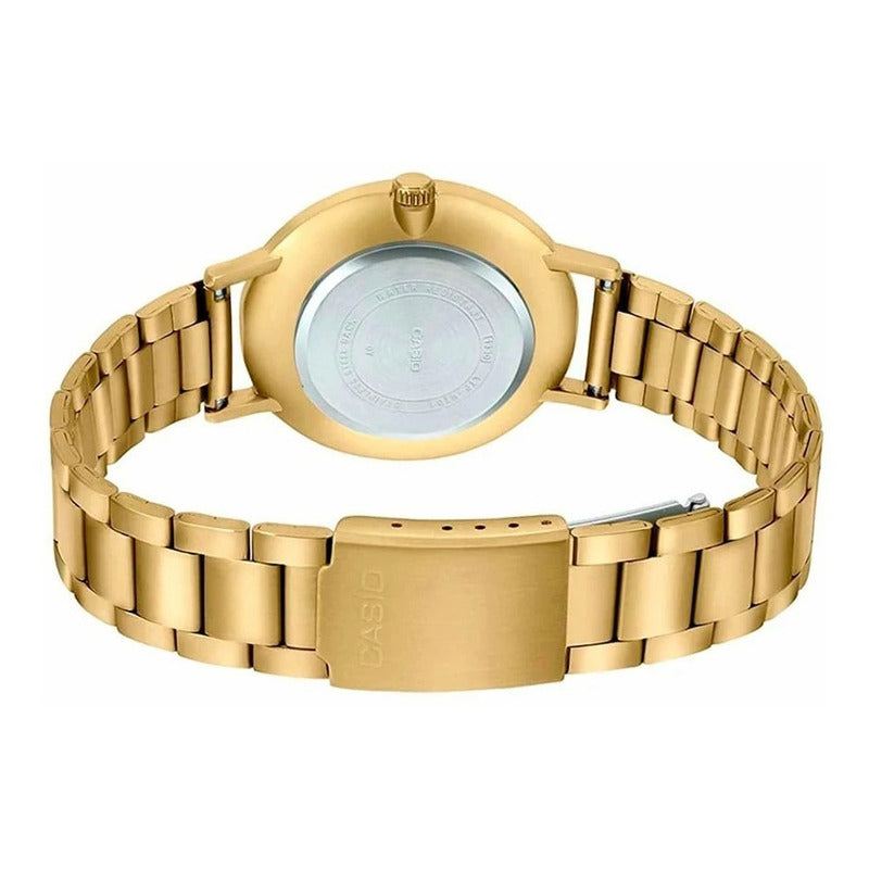 Reloj Casio Metal Dama Ltp-vt01g Coloressurtidos/relojesymas Dorado Rosado