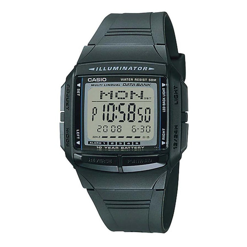 Reloj Casio Db-36 Colores Surtidos/relojesymas Db-36-1av Gris 1a