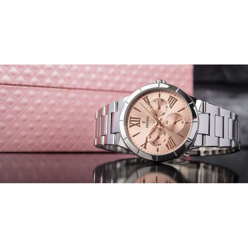 Reloj F16716/3 Festina Mujer Mademoiselle /marisio Plateado