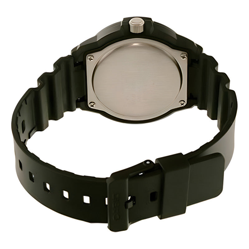 Reloj Casio Analogo Varón // Mrw-200h-7bv Color De La Correa Negro Color Del Bisel Negro Color Del Fondo Blanco