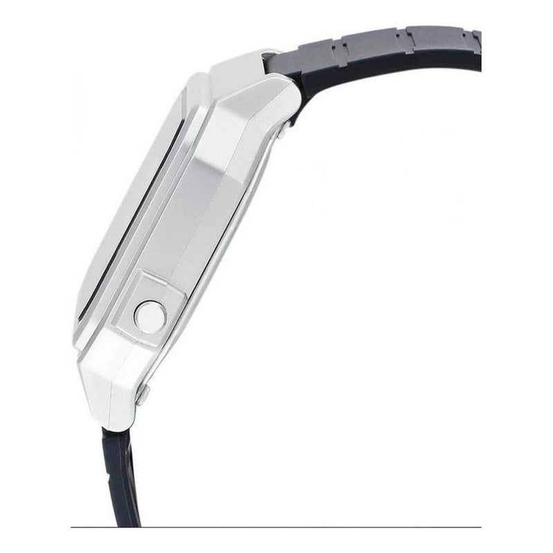 Reloj Casio Digital Cuarzo W-217hm, Con Correa Negra Y Resistente Al Agua Negro Plata