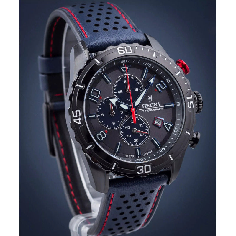 Reloj Festina F20519/3 Azul Hombre Relojesymas Azul Oscuro Negro