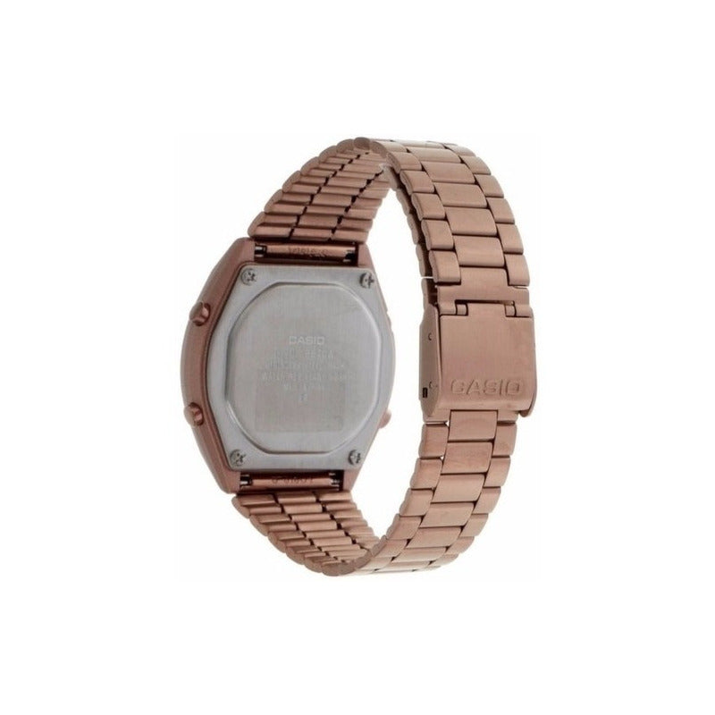 Reloj Casio Retro B640 Rosa Acero Inoxidable Relojesymas Rosa