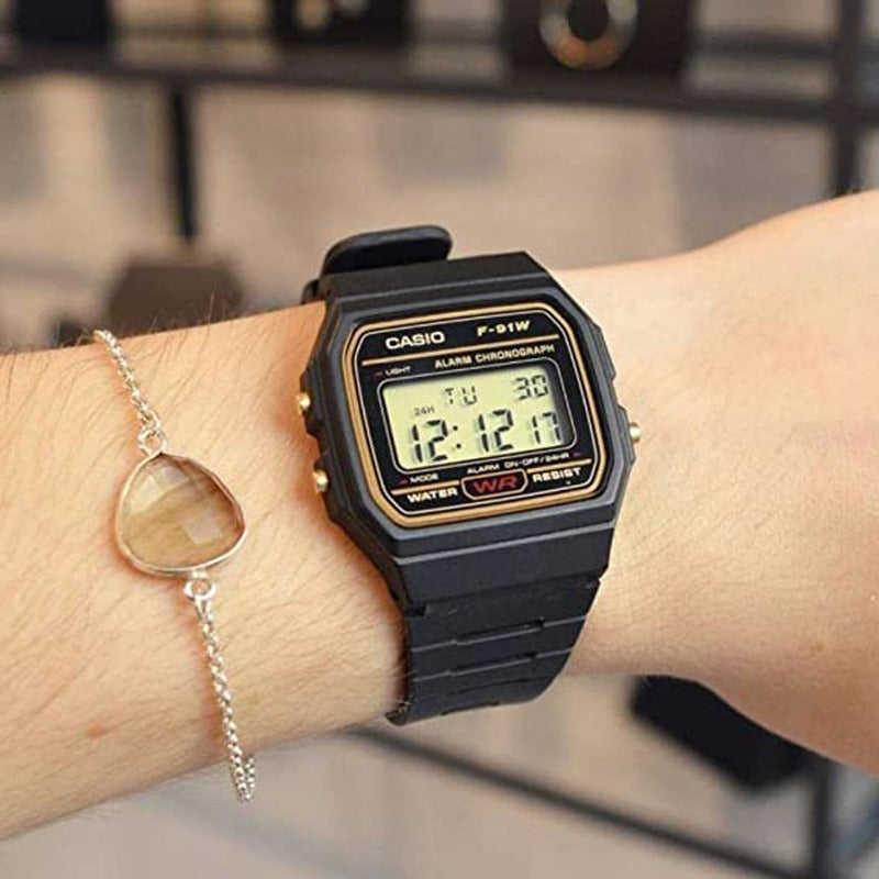 Reloj Casio Retro F-91w Colores Surtidos/relojesymas