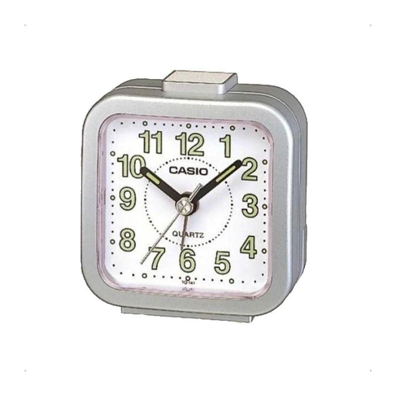 Reloj Despertador Casio Tq-141-4d Rojo