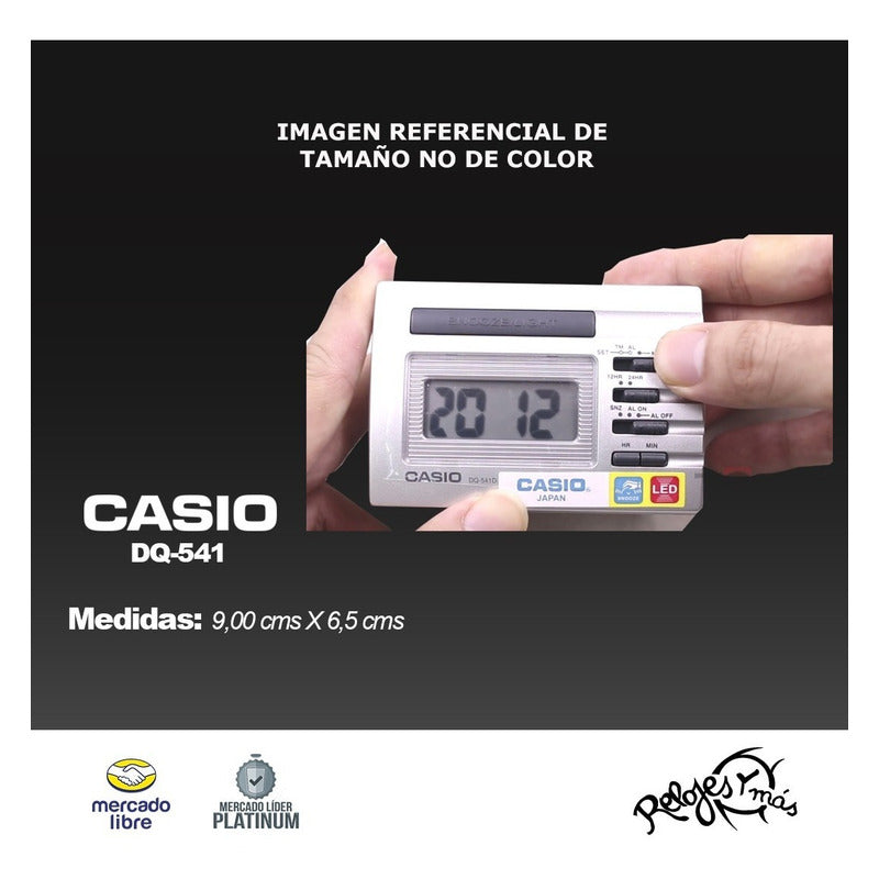 Reloj Despertador Casio Dq-541 Colores Surtidos/relojesymas