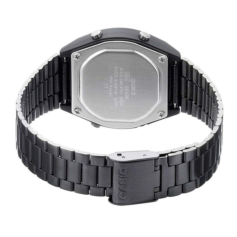 Casio B640wb-1aef Mens Retro Collection Digital Black Watch Negro Gris