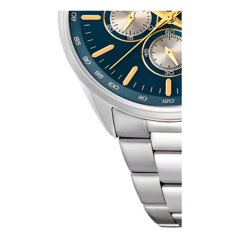 Reloj Festina Timeless F16820.c Hombre Acero Plateado Celeste