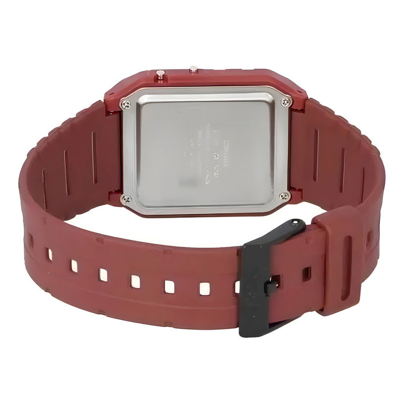 Reloj Calculadora Clasico Casio Ca-53wf-4b Rojo Rojo Wf-4b Surtido