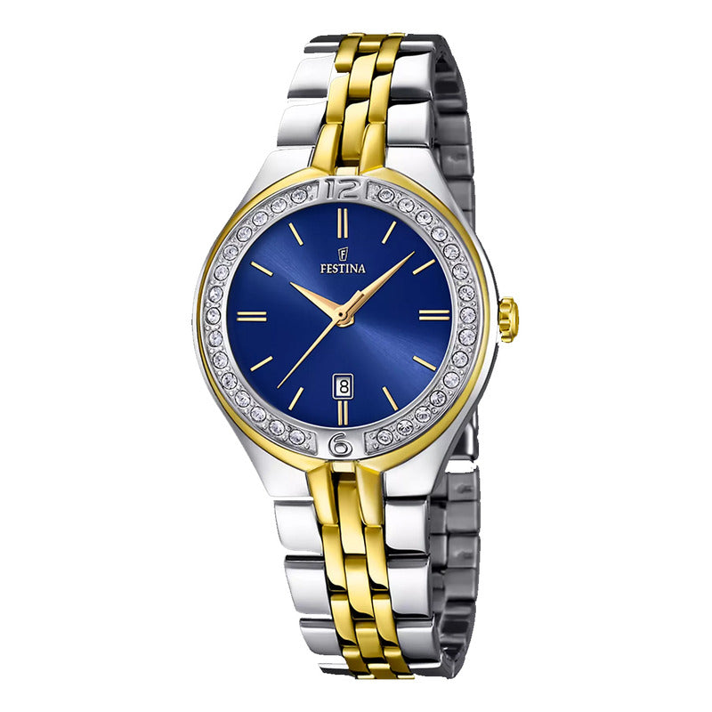 Relojes Pulsera Mujer F16868/3 Original Multicolor Plateado