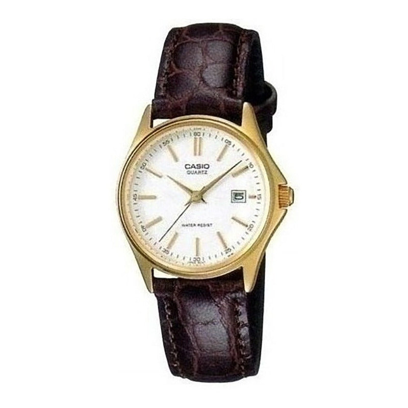 Reloj Casio Dama Ltp-1183q Colores Surtidos/relojesymas Marrón Q-7a Blanco
