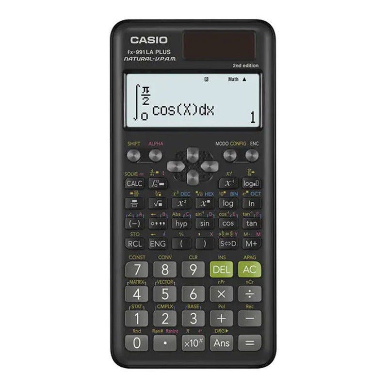 Calculadora Casio Cientifica Fx 991 La Plus - Es Plus Color Negro