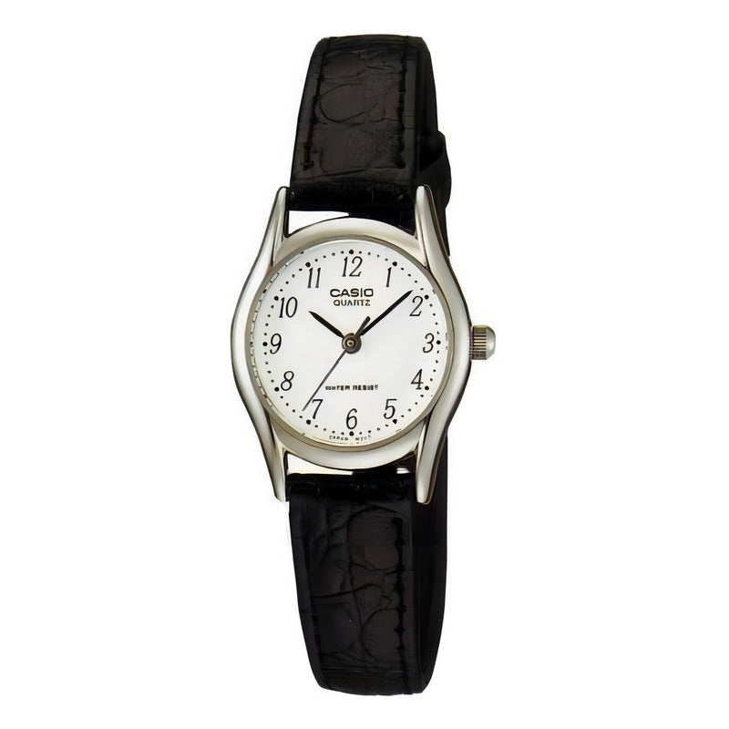 Reloj Casio Mujer Ltp-1094e-7brdf Negro Blanco