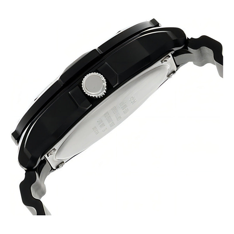Reloj De Hombre Casio Mrw-200h-2bdf Analógico De Cuarzo Con Correa De Resina Negra Negro
