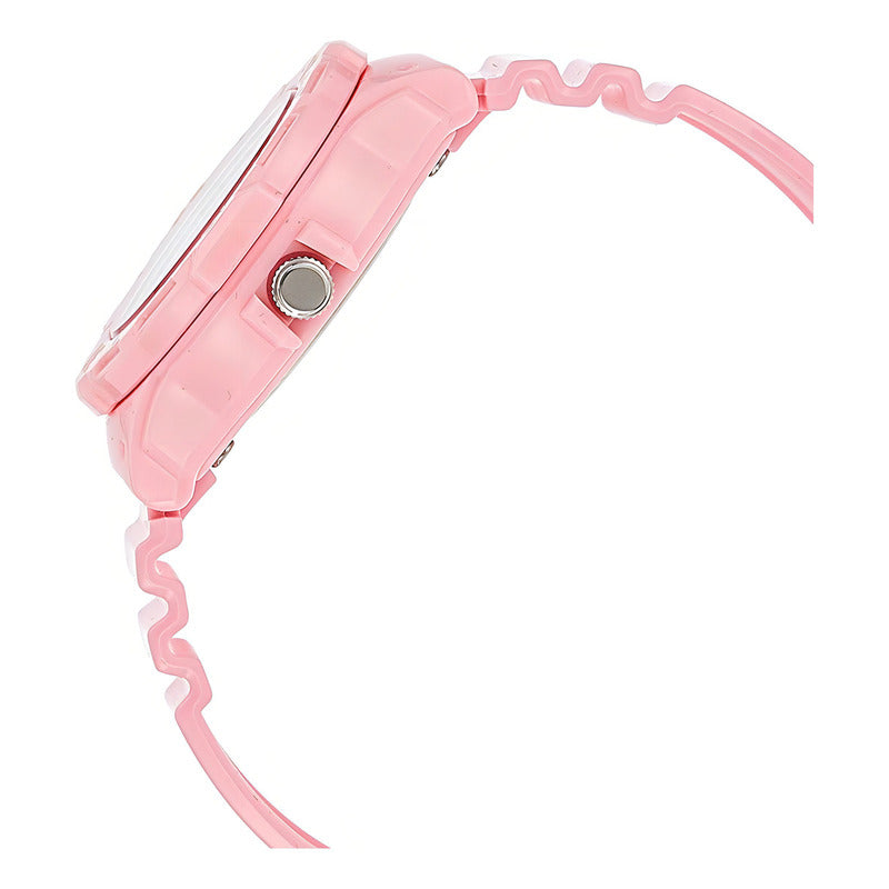 Reloj Casio Dama Lrw-200h-4b2vdf Rosa Chicle Blanco