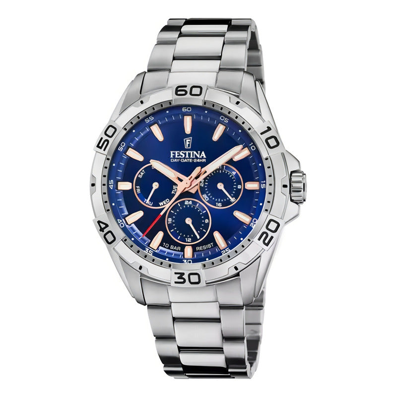 Reloj Para Hombre Festina Classics  F20623/2 Plateado