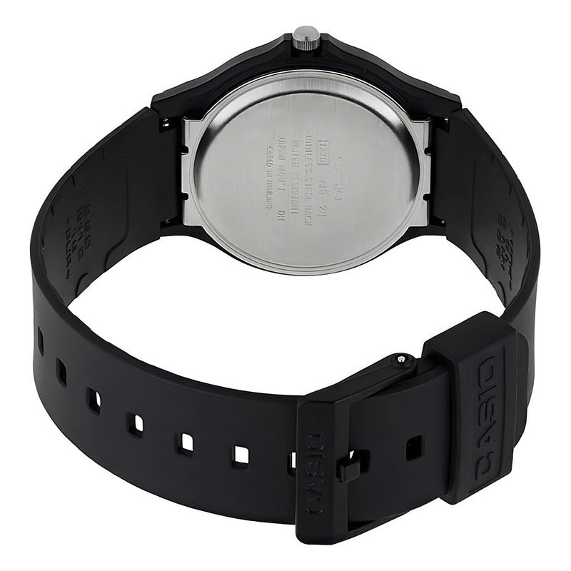 Reloj Pulsera Casio Mq-24-1bl Con Correa De Resina Color Negro