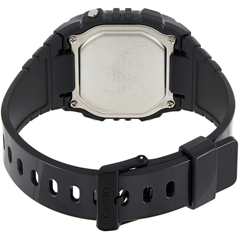 Reloj Mujer Casio Vintage W-215h-8avdf Relojesymas Negro