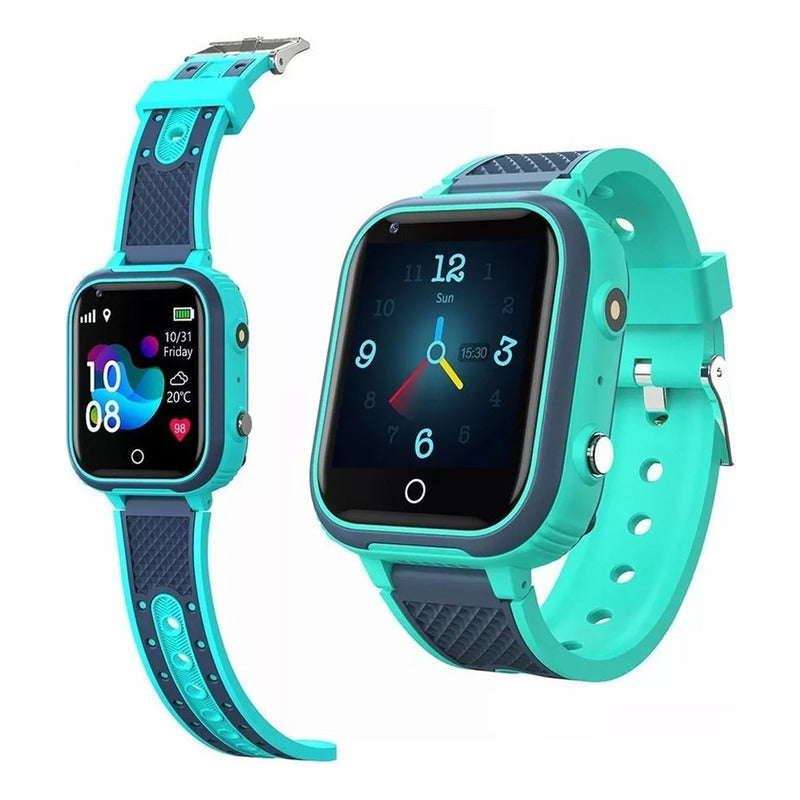Reloj Smartwatch Lt21-bl Gps Niños C Internet 4g Celeste Celeste/gris Gris