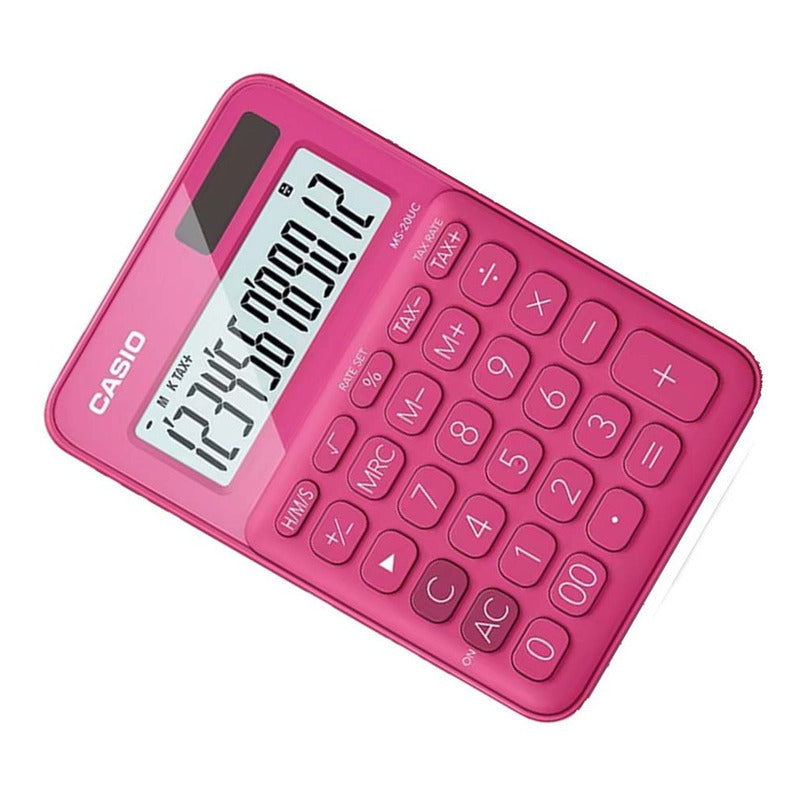 Calculadora Casio Ms-20uc Colores Surtidos