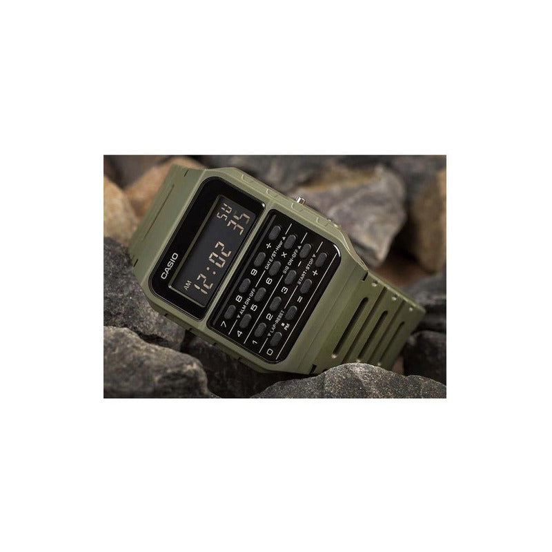 Reloj Calculadora Casio Ca-53w-1 Relojesymas Verde Wf-3b Verde Wf-3b Surtido