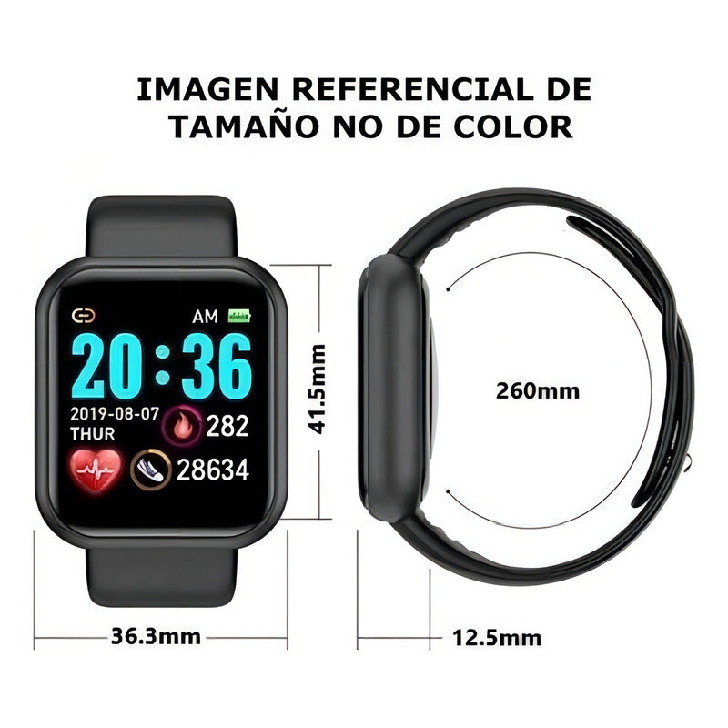 Smartwatch U8 X12 Wearfit Pro Negro Pantalla 1.57'' Salud