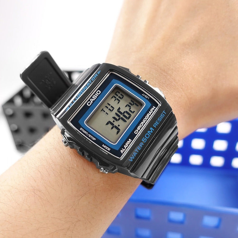 Reloj Mujer Casio Vintage W-215h-8avdf Relojesymas Negro