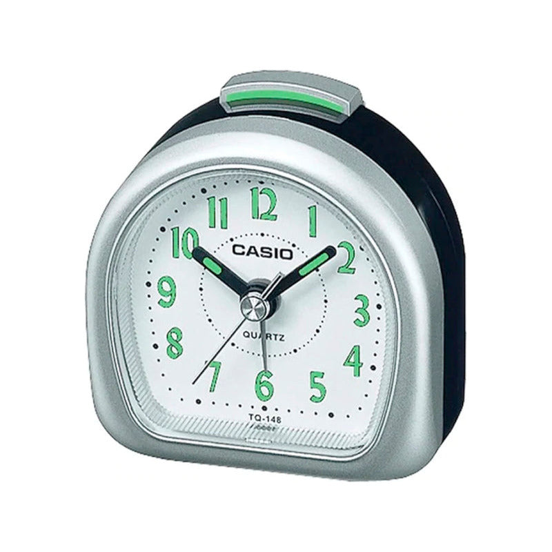 Reloj Casio Despertador Tq-148 Color Negro 1.5 Negro