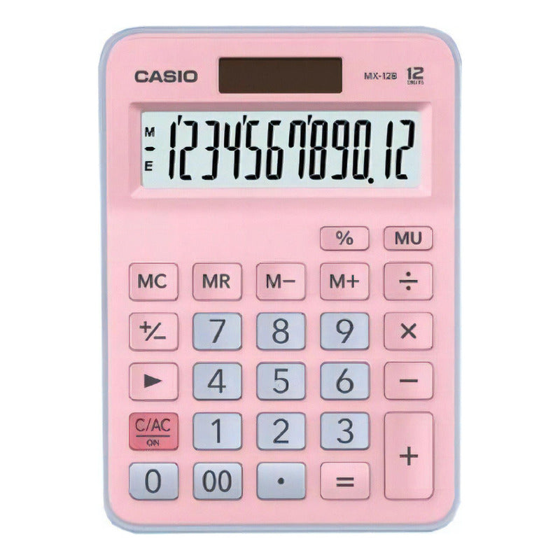Calculadora Casiosobremesa Mx-12b-pklb Marrón Claro