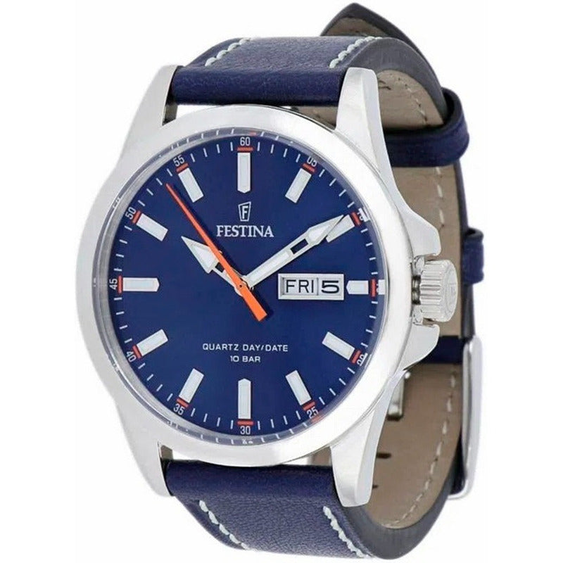 Reloj Hombre Festina Cuero F20358 Color Surtido Relojesymas