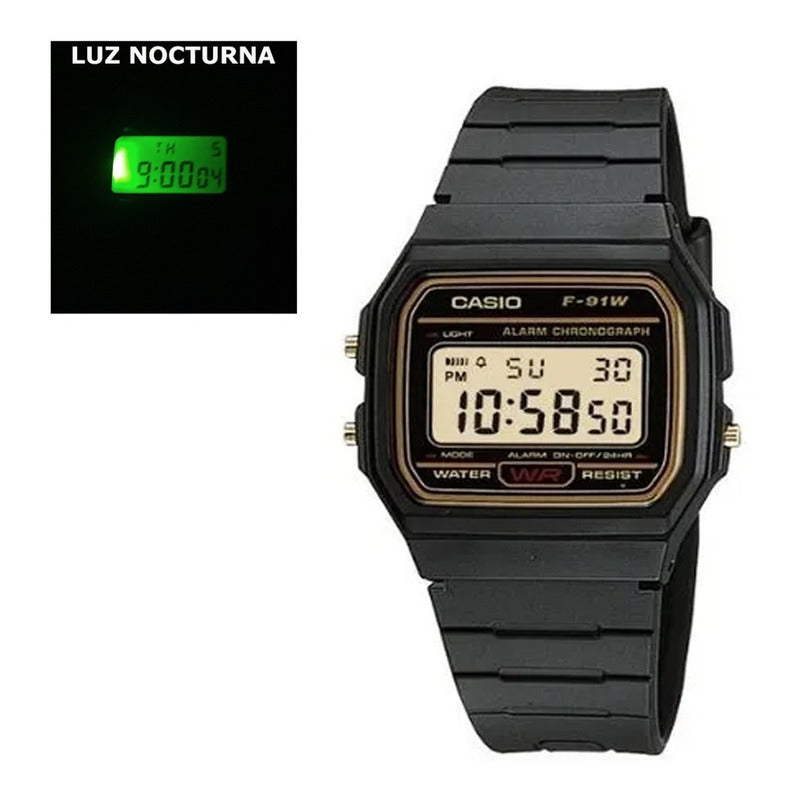 Reloj Casio Retro F-91w Colores Surtidos/relojesymas