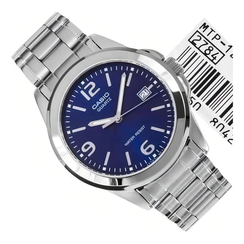 Reloj Casio Hombre Mtp-1215a-2a Surtido Azul 2a