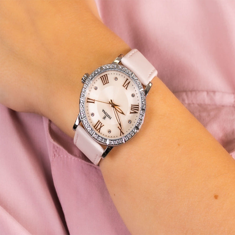 Reloj Festina F20412/2 Rosa Mujer Relojesymas Plateado