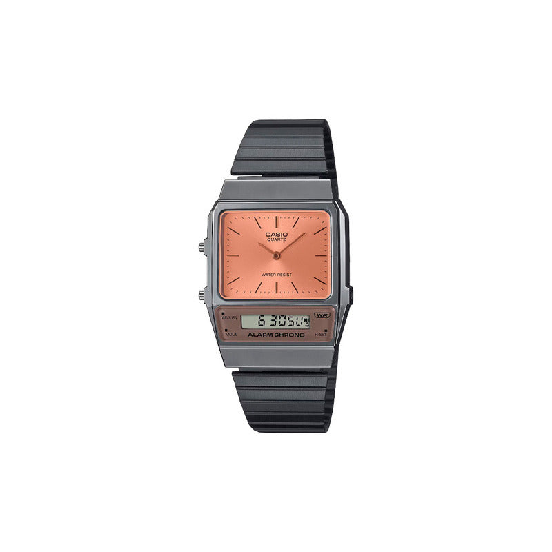 Reloj Hombre Mujer Casio Aq-800ecgg-4a - Caja 32.1mm Negro