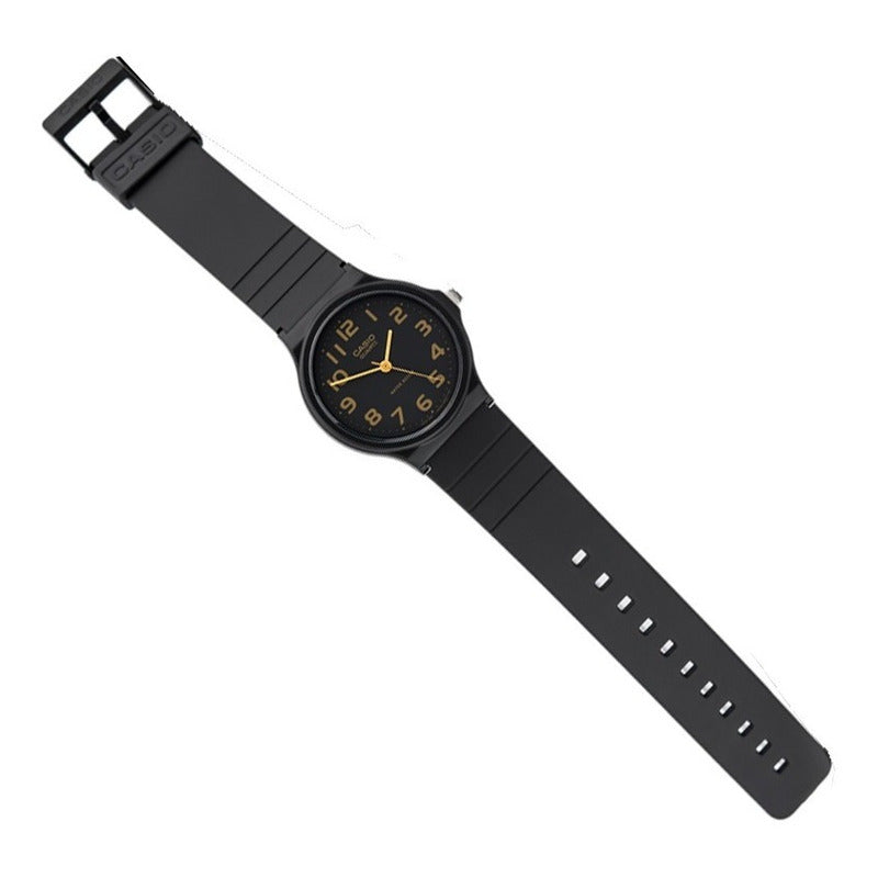 Reloj De Pulsera Casio Collection Mq-24-1b2 Relojesymas Gris Oscuro Negro