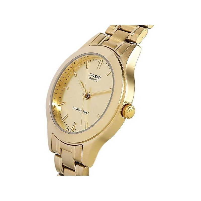 Reloj Casio Mujer Ltp-1128n-9ardf Dorado