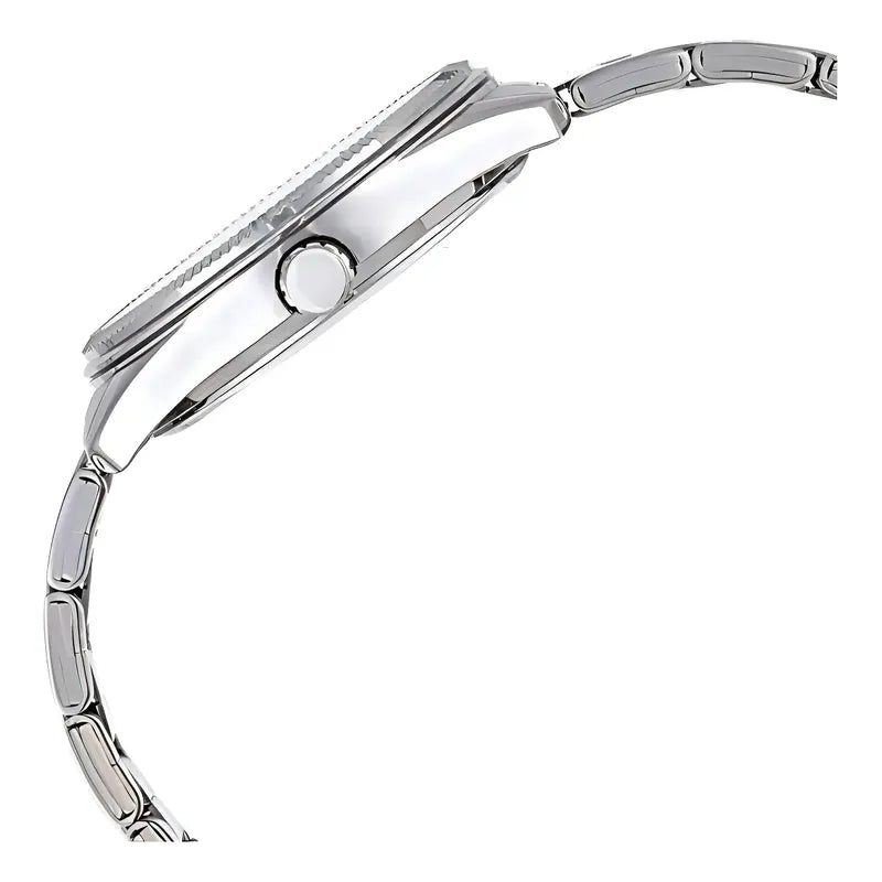 Reloj Casio Mtp-1302d-1a2 Para Caballero Plateado/ Negro/oro