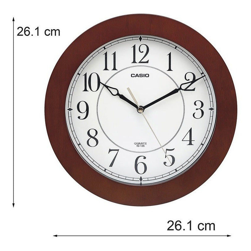 Reloj Pared Casio Iq-126 Colores Surtidos Relojesymas