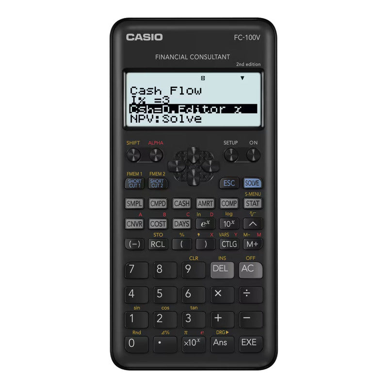Calculadora Finaciera Fc-100v-2 Original