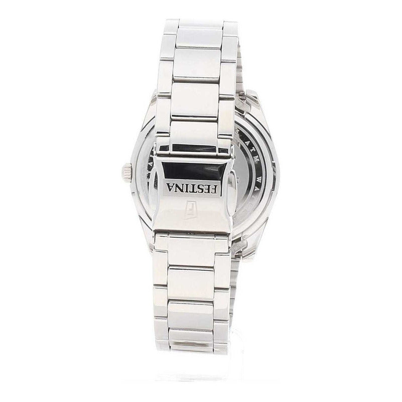Reloj Festina Mujer Acero Con Piedras F16790/f Color De La Malla Plateado Color Del Bisel Plateado Color Del Fondo Gris