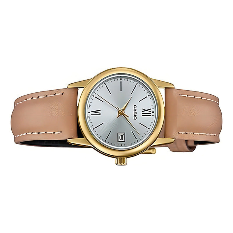Reloj Casio Ltp-v002gl-7b3udf Rosa Mujer