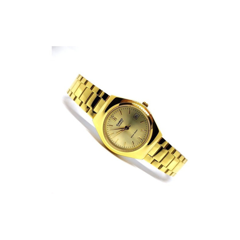 Reloj Dorado De Mujer Casio Ltp-1170n-9a Relojesymas Dorado