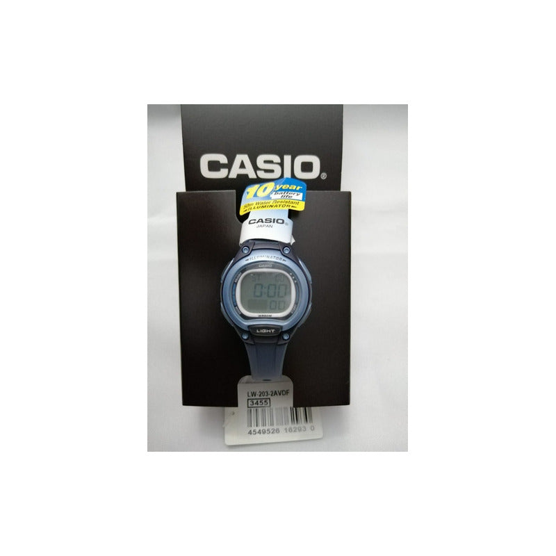 Reloj Casio Hombre Lw-203-2avdf Relojesymas Azul Negro