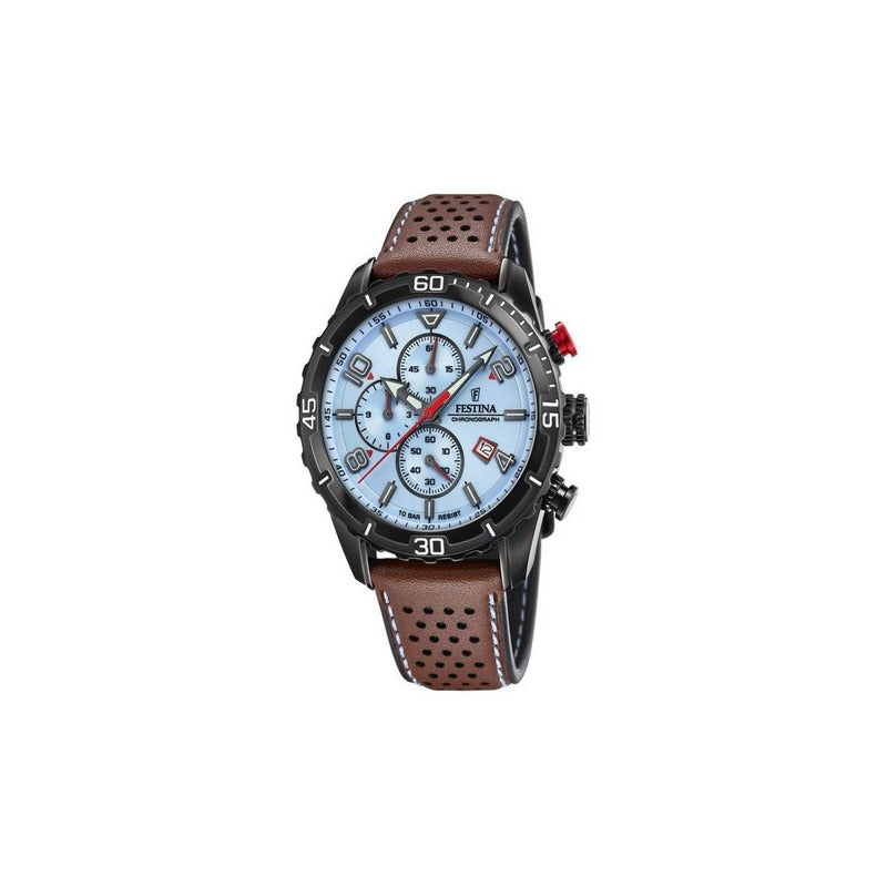 Reloj Festina F20519/1 Marrón Hombre Negro Azul Claro