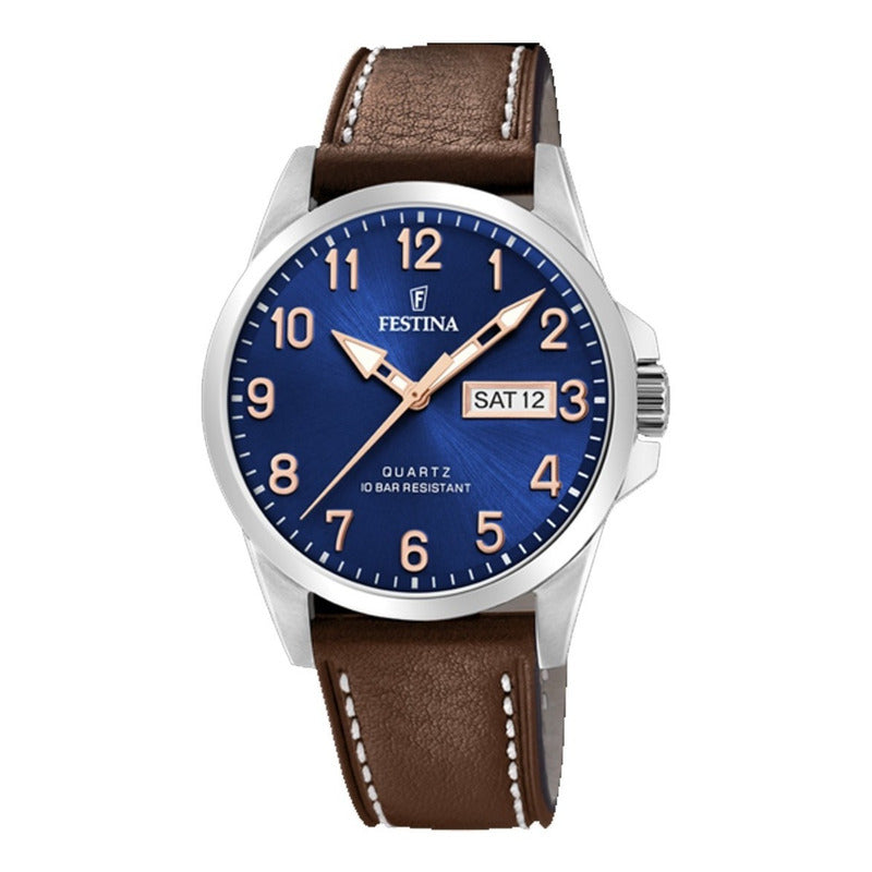 Reloj Hombre Festina Cuero F20358 Color Surtido Relojesymas